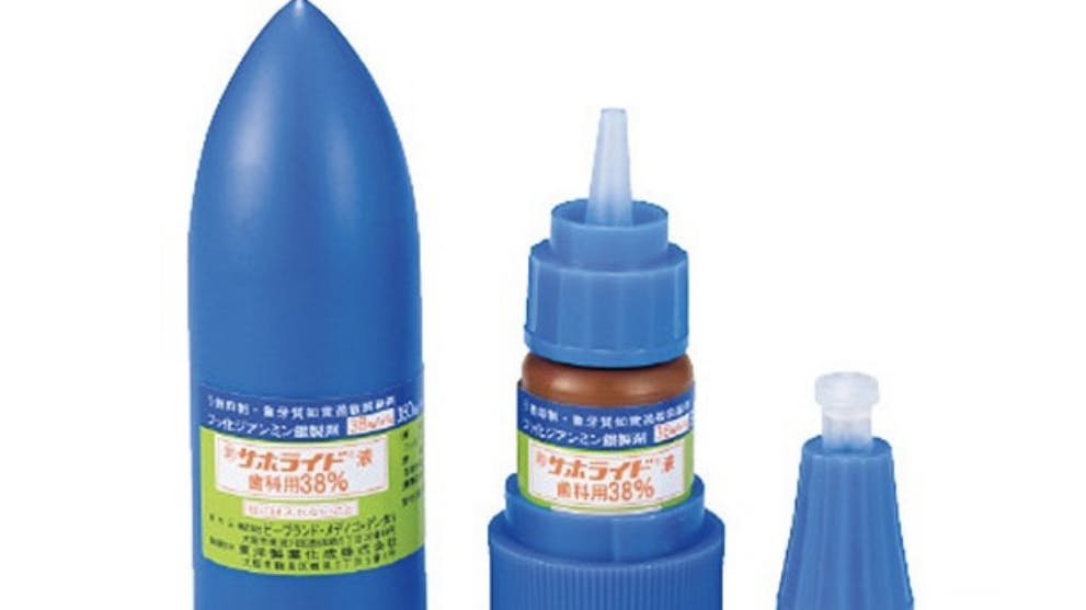 Figure 1: Saforide 38% silver diamine fluoride manufactured by Morita