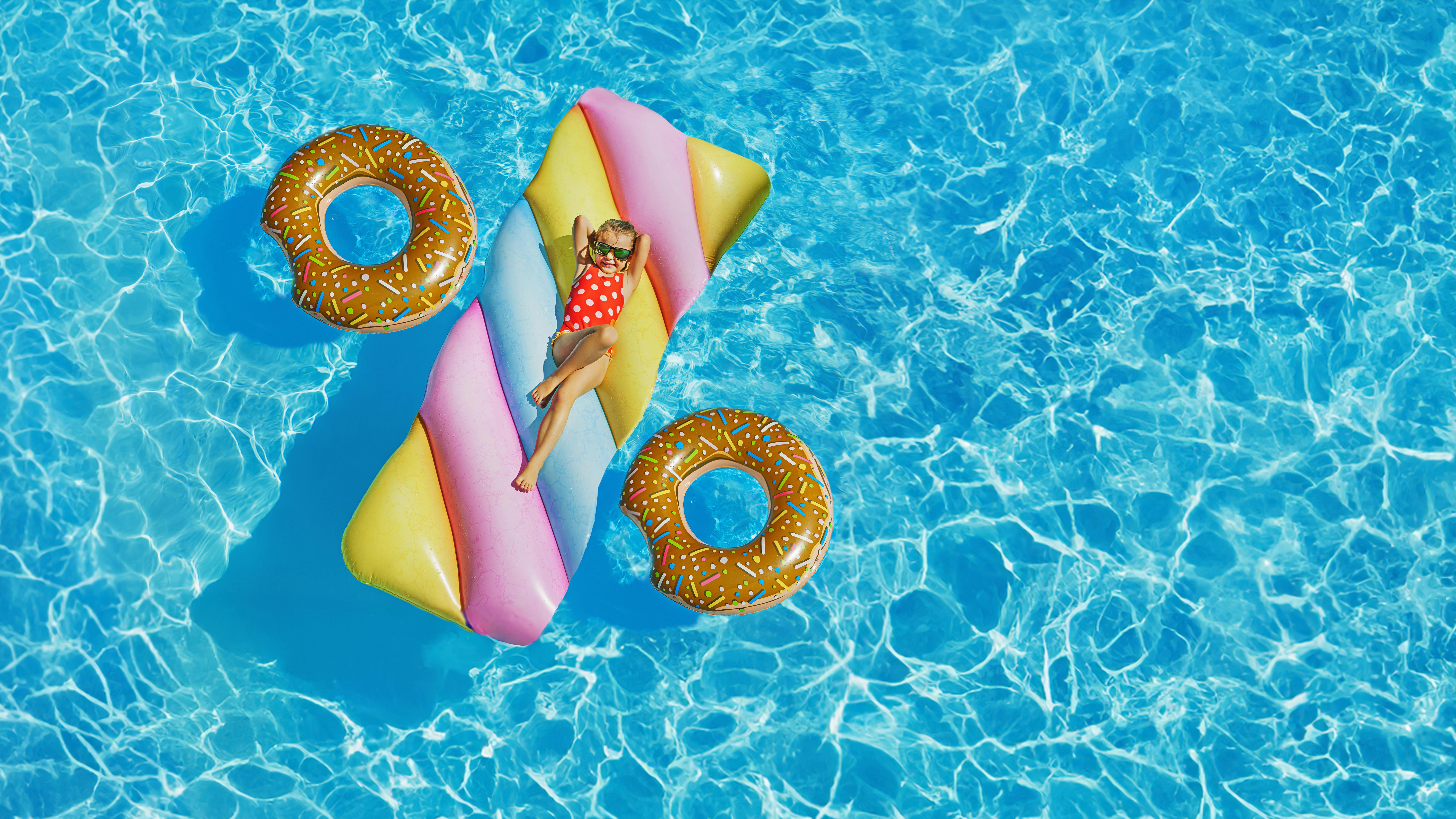 percent sign in pool