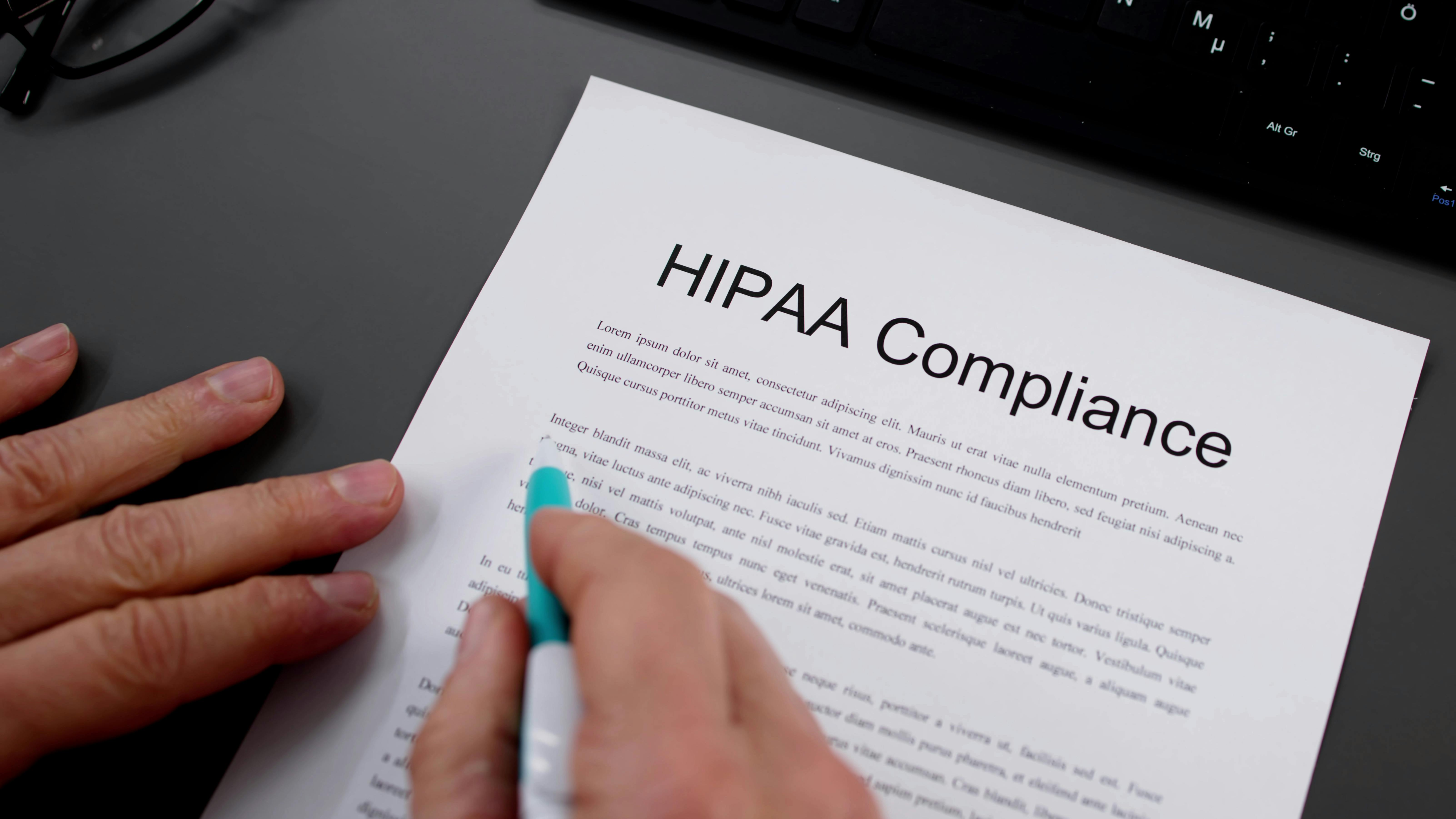 HIPAA compliance