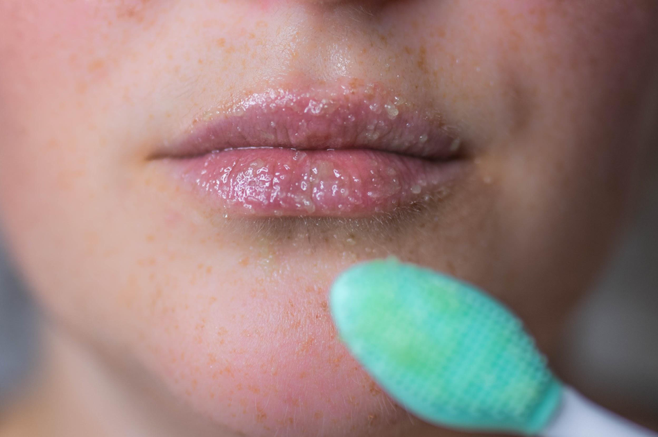 A nutrient-rich lip scrub one to two times a week can improve lip health in various ways.