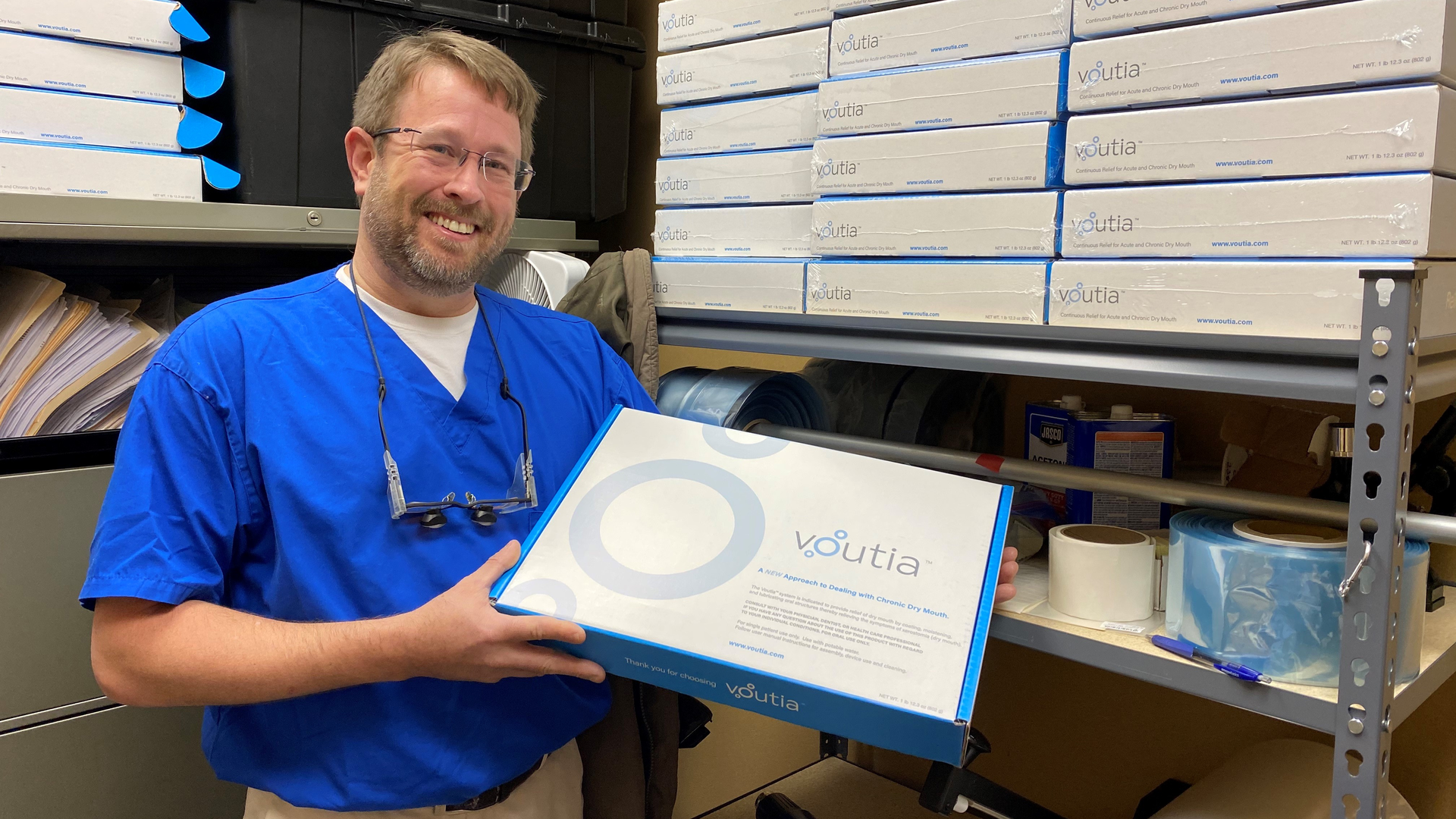 Dr. Jeffrey Cash and the culmination of his decades-long mission to invent a new treatment option for xerostomia sufferers.