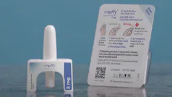 The neffy device shown in a screenshot from a video provided by the company. (Provided by MedAssent DDS.) The neffy device shown in a screenshot from a video provided by the company. (Provided by MedAssent DDS.)