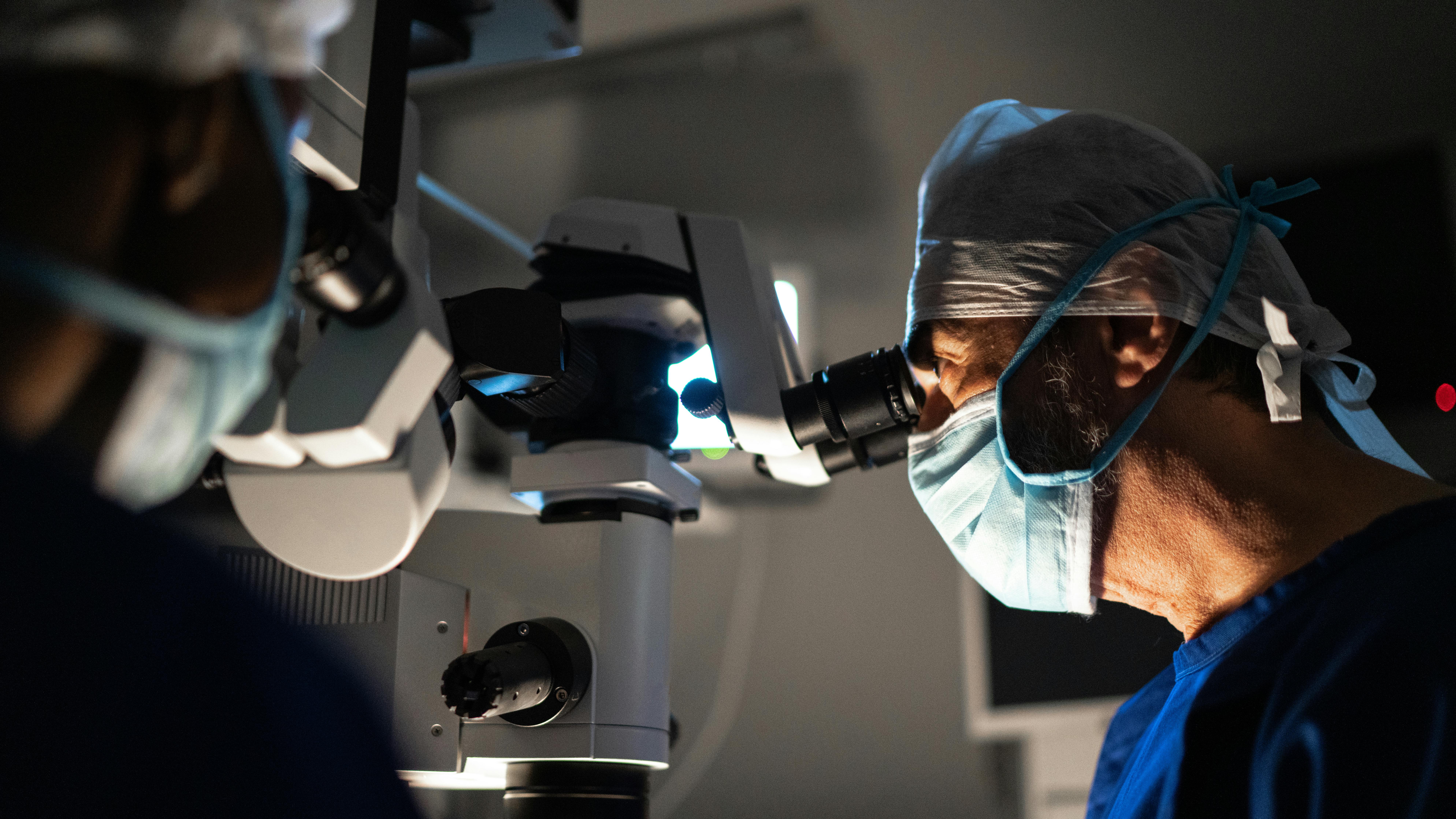 doctor during surgery