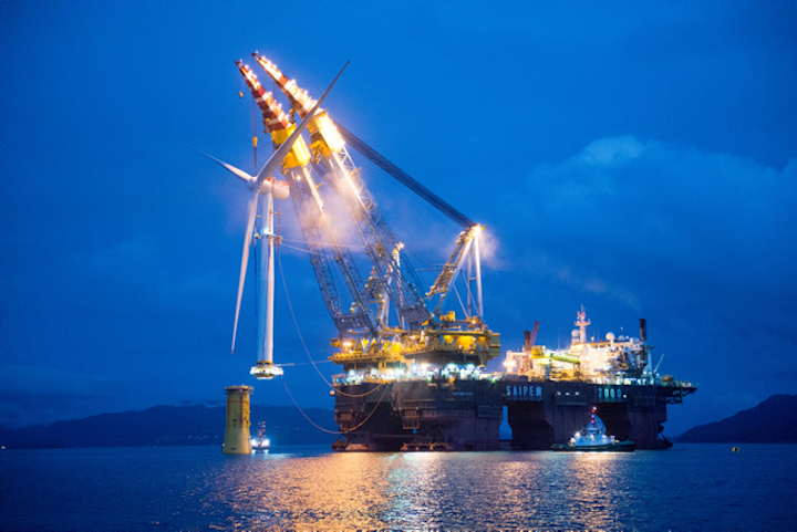 Siemens Gamesa Wind Farm Floating