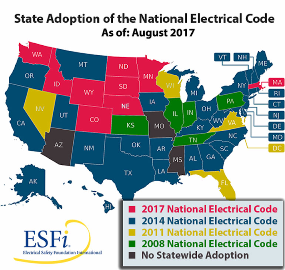 NEC Adoption Where Does Your State Stand? EC&M