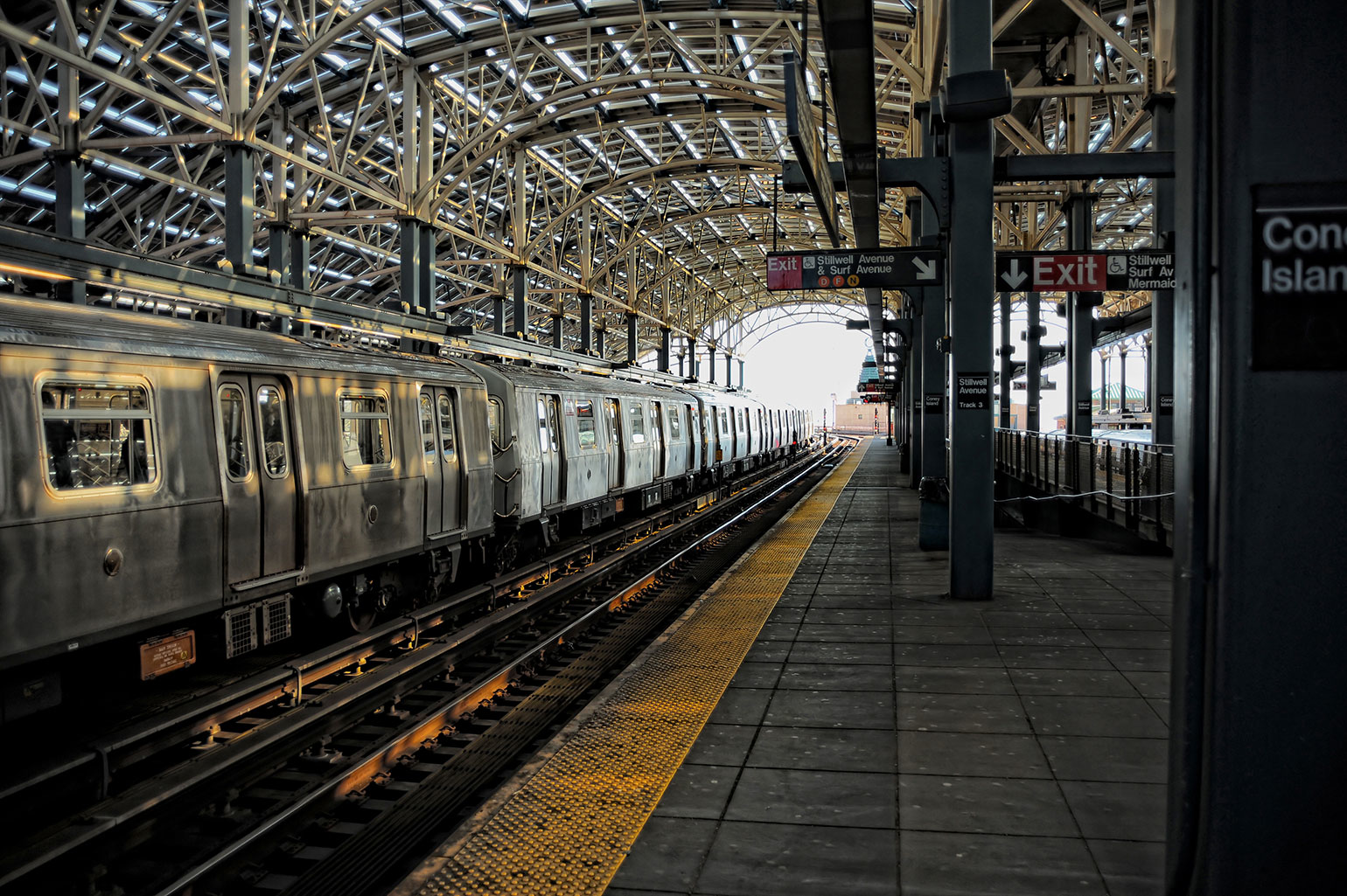 coney island new york subway
