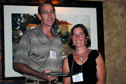 ECampM39s Mike Eby receives an ASBPE award at the organizaztion39s annual assembly in Kansas City Mo ECampM39s Mike Eby receives an ASBPE award at the organizaztion39s annual assembly in Kansas City Mo