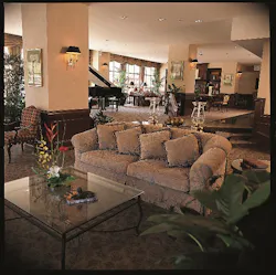 The Roosevelt hotel installed six of Leviton39s Univeral Dimmers in its lobby to improve mood lighting The Roosevelt hotel installed six of Leviton39s Univeral Dimmers in its lobby to improve mood lighting