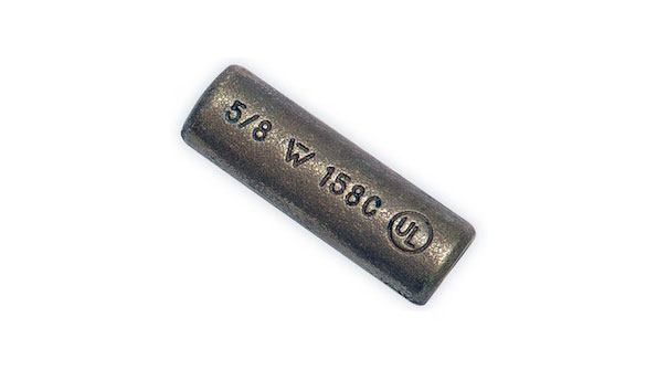 Galvan threadless copper coupling