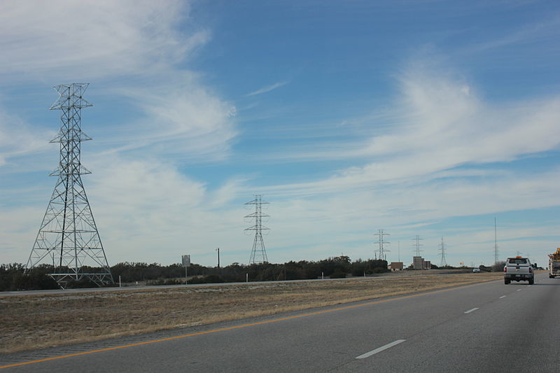 Texas power lines