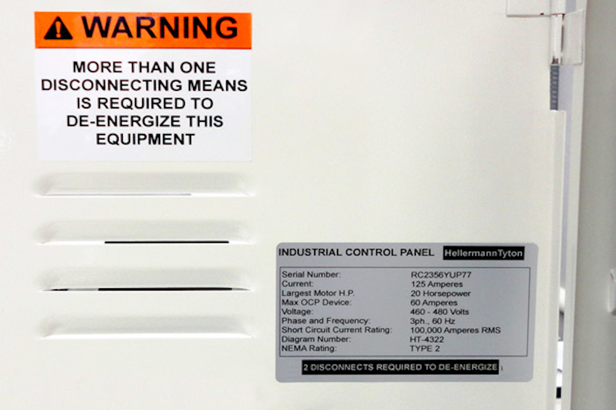 The Ins And Outs Of Electrical Labeling Part 2 Of 2 Ec M