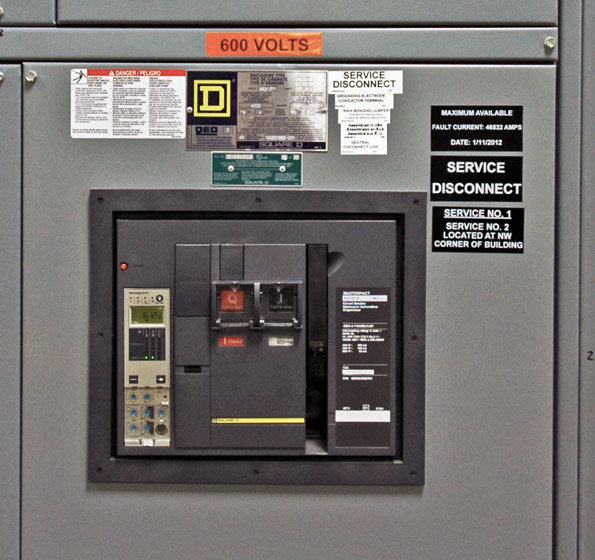 Personalised Electrical Safety Warning Labels EARTHING CIRCUIT