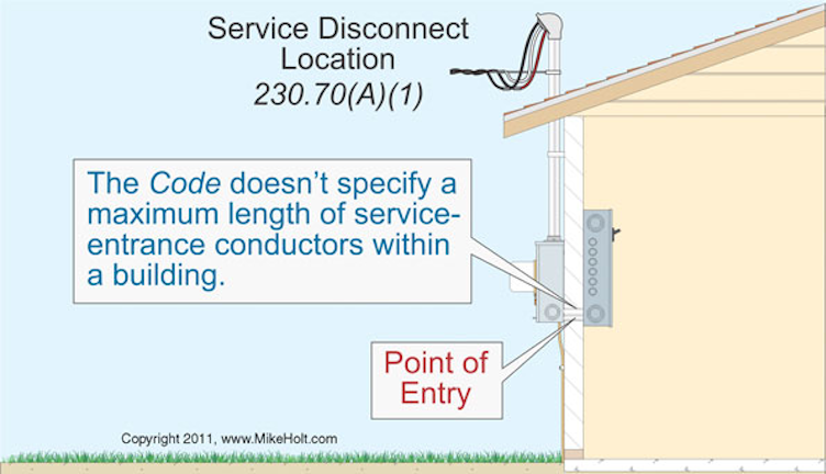 Stumped by the Code? Location of the Service Disconnecting Means | EC&M