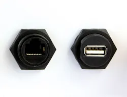 ASI RJ45 and USB panel mount connectors ASI RJ45 and USB panel mount connectors