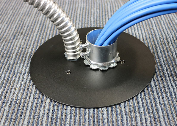 Legrand Wiremold 4FFATC15 Series furniture feed pokethru