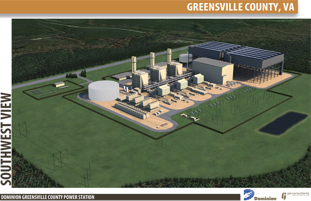 Greensville combined cycle facility