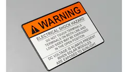 HellermannTyton Metal solar placards HellermannTyton Metal solar placards