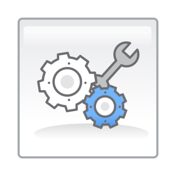 wrench and gears illustration