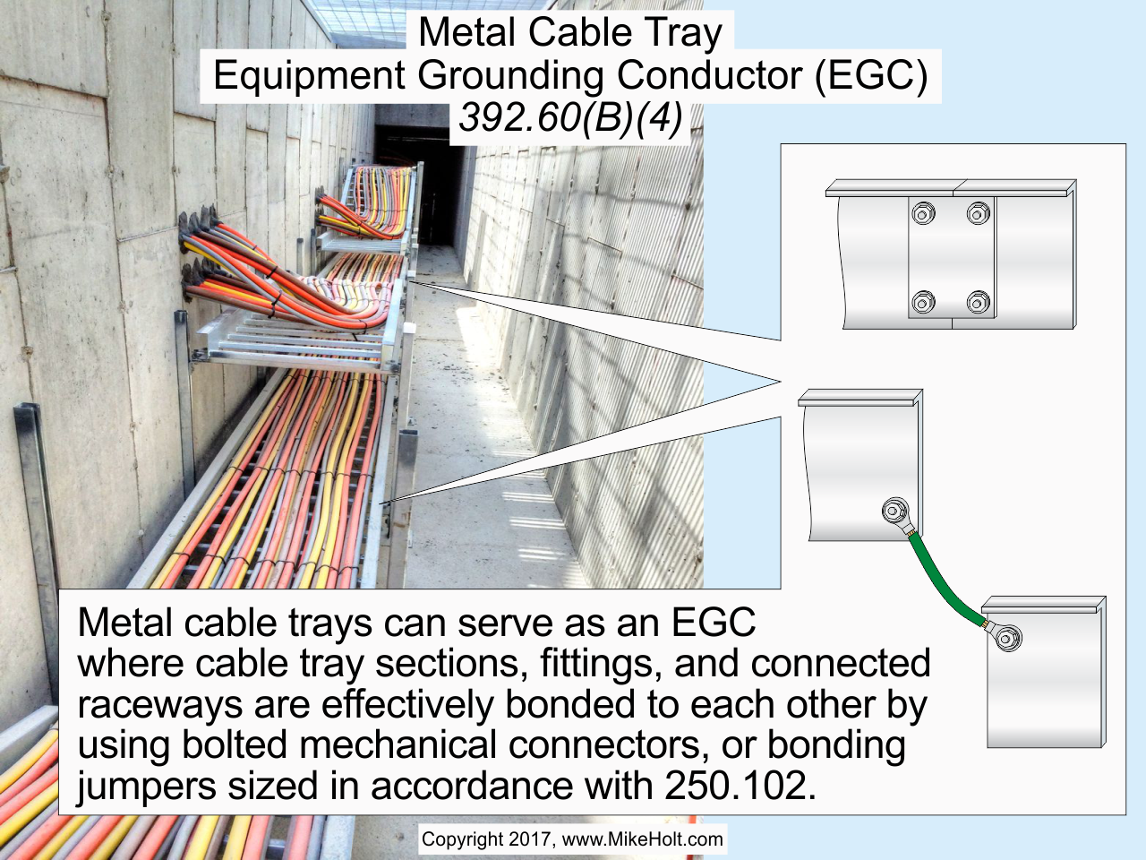 Stumped By The Code? Rules For Cable Tray To Be Used As An EGC | EC&M