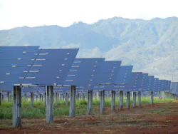 Clearway’s 14.7MW Lanikuhana Solar near Mililani in Central Oahu is providing electricity equal to that used by 2,400 homes. Clearway’s 14.7MW Lanikuhana Solar near Mililani in Central Oahu is providing electricity equal to that used by 2,400 homes.