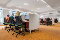 LEDs with LLLCs offer building users and tenants higher quality lighting and more flexibility, with the ability to group and regroup lighting as space needs change at the touch of a button. LEDs with LLLCs offer building users and tenants higher quality lighting and more flexibility, with the ability to group and regroup lighting as space needs change at the touch of a button.