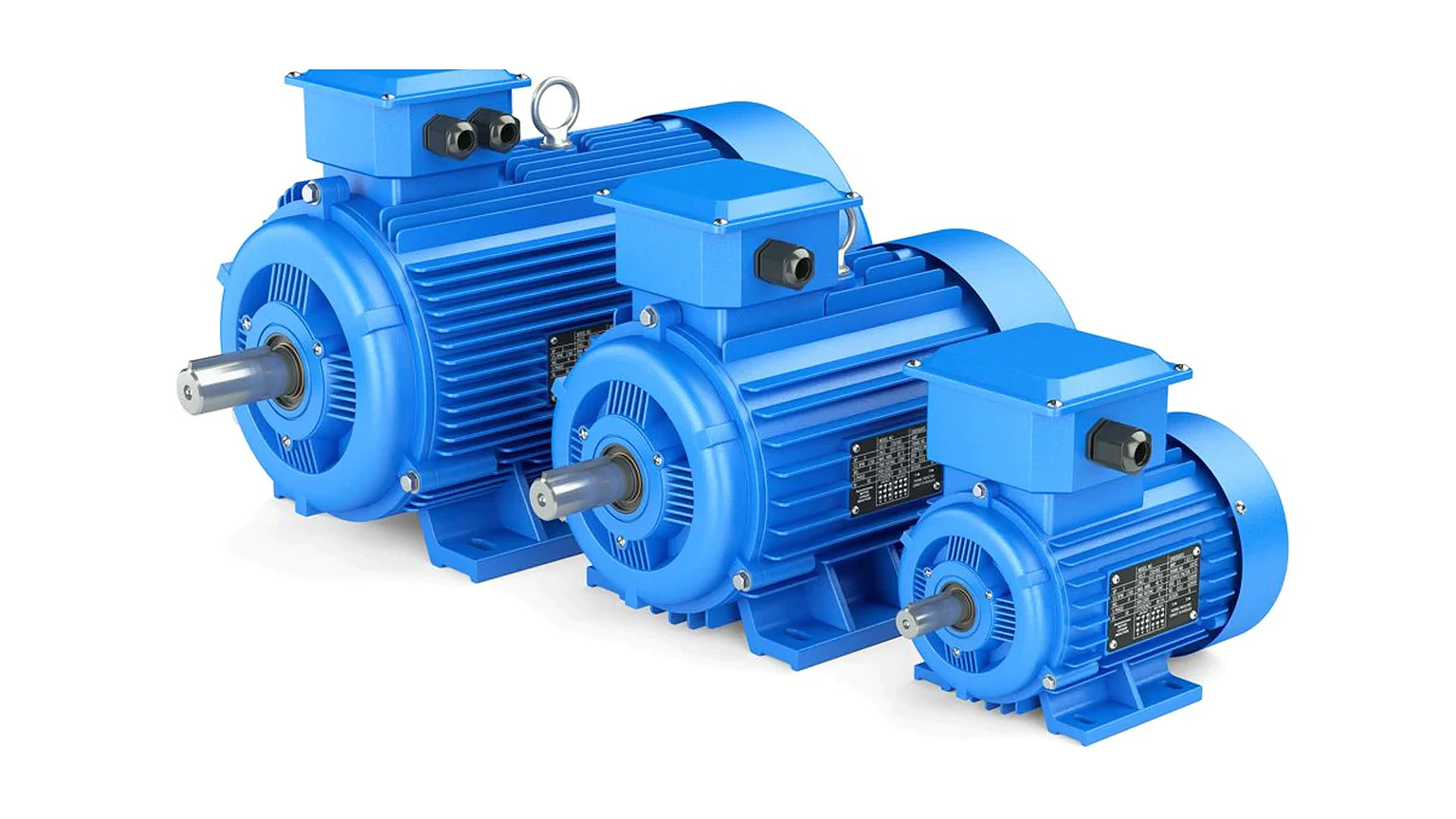 Group Of Blue Electrical Motors 60240b3ea1133
