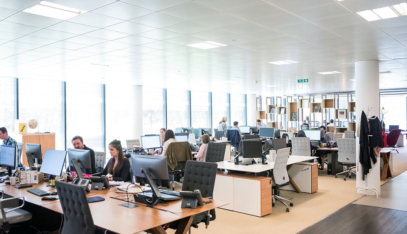 Open Office Plan Lighting 60d23e0852b20