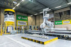 Photo 4. Robotic 3D printing is opening exciting new possibilities for the design and manufacture of structures and structural components. Photo 4. Robotic 3D printing is opening exciting new possibilities for the design and manufacture of structures and structural components.