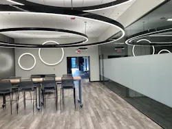 The Institute includes the latest in hands-on teaching tools and a display of the manufacturer's installed lighting and controls products. The Institute includes the latest in hands-on teaching tools and a display of the manufacturer's installed lighting and controls products.