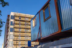 Photo 2. Prefabrication, kitting, and mobile construction trailers are all ways electrical contractors can streamline operations and maximize labor hours. Photo 2. Prefabrication, kitting, and mobile construction trailers are all ways electrical contractors can streamline operations and maximize labor hours.