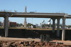 Photo 1. The $1.2-trillion Infrastructure Investment and Jobs Act is poised to drive an enormous amount of business to the electrical industry over the next five years. Road and bridge construction is a top priority, as is electric vehicle charging infrastructure, broadband, grid updates, and water/wastewater. Photo 1. The $1.2-trillion Infrastructure Investment and Jobs Act is poised to drive an enormous amount of business to the electrical industry over the next five years. Road and bridge construction is a top priority, as is electric vehicle charging infrastructure, broadband, grid updates, and water/wastewater.