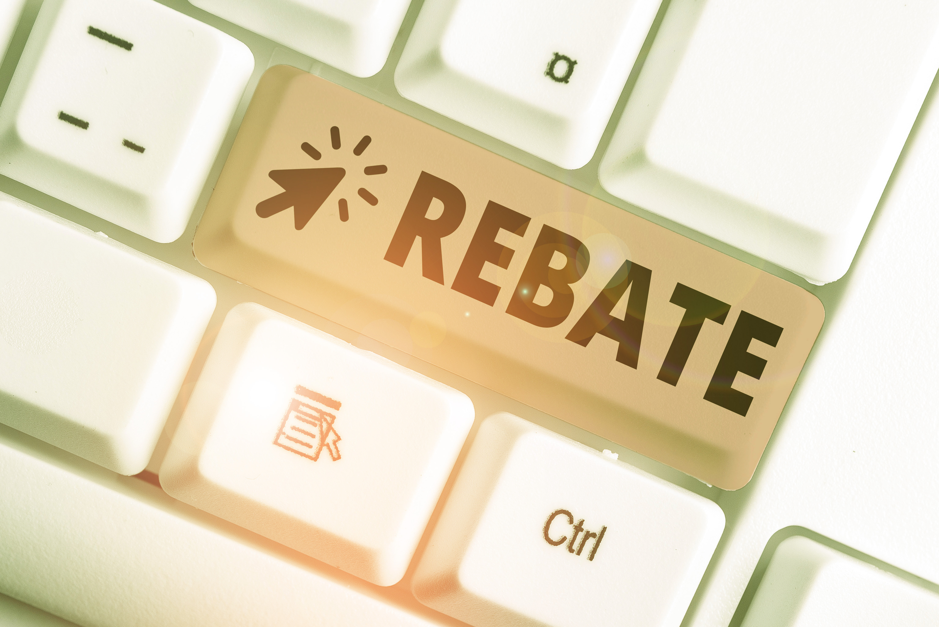 rebate on keyboard