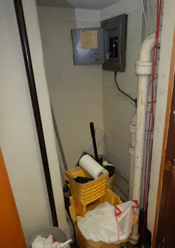 cluttered closet cluttered closet