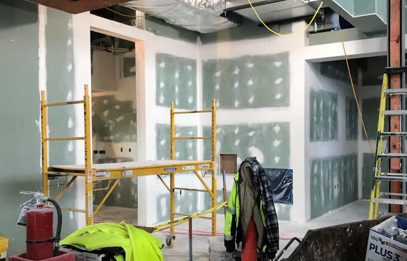 Photo 2. Don't let your job site become an equipment parking lot.