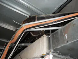 orange raceway secured to emt orange raceway secured to emt