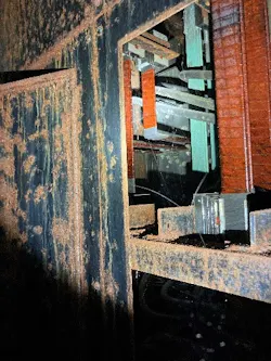 Photo 4. Environmental factors can have serious impacts on mechanical devices, resulting in increased risk of arc flash incidents. Photo 4. Environmental factors can have serious impacts on mechanical devices, resulting in increased risk of arc flash incidents.