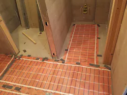 electric space-heating cable installation electric space-heating cable installation