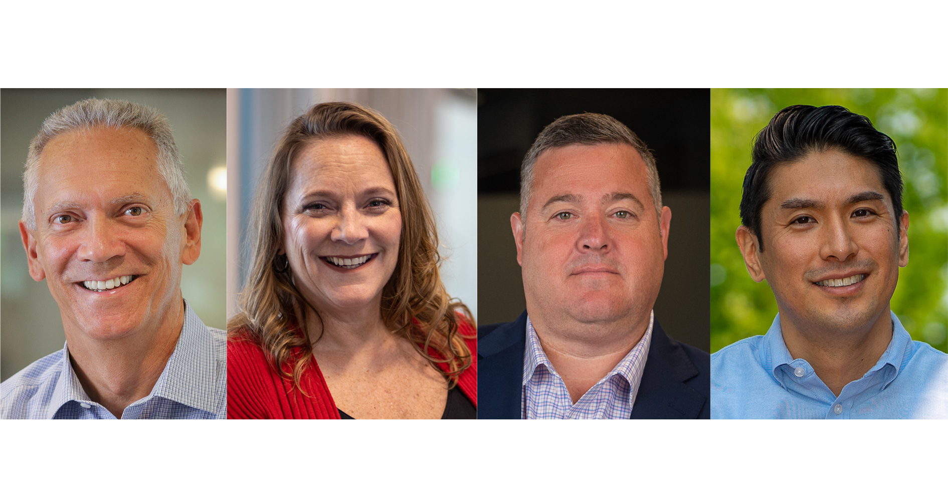 (From left to right) Mike Greenawalt, Angie Hart, Keith Douglas, and Matt Hisaka.