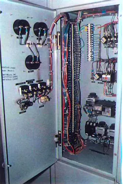 Photo 1. Panel area where the apprentice performed work. Photo 1. Panel area where the apprentice performed work.