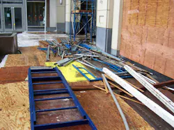 When specialty trades arrive on job sites like the ones shown in this photo, which are in complete and utter disarray, labor productivity inevitably suffers. Electrical contractors should visit their job sites regularly and unannounced. Although it may seem like a waste of time, doing so could save you a lot of time and money, especially if you come upon these types of scenarios. When specialty trades arrive on job sites like the ones shown in this photo, which are in complete and utter disarray, labor productivity inevitably suffers. Electrical contractors should visit their job sites regularly and unannounced. Although it may seem like a waste of time, doing so could save you a lot of time and money, especially if you come upon these types of scenarios.