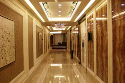 Photo 2. The 2021 IECC expands occupancy sensors to corridors. So, for example, in a hotel setting, this requires the lighting power to be reduced no more than 50% of full power within 20 minutes of being unoccupied. Photo 2. The 2021 IECC expands occupancy sensors to corridors. So, for example, in a hotel setting, this requires the lighting power to be reduced no more than 50% of full power within 20 minutes of being unoccupied.