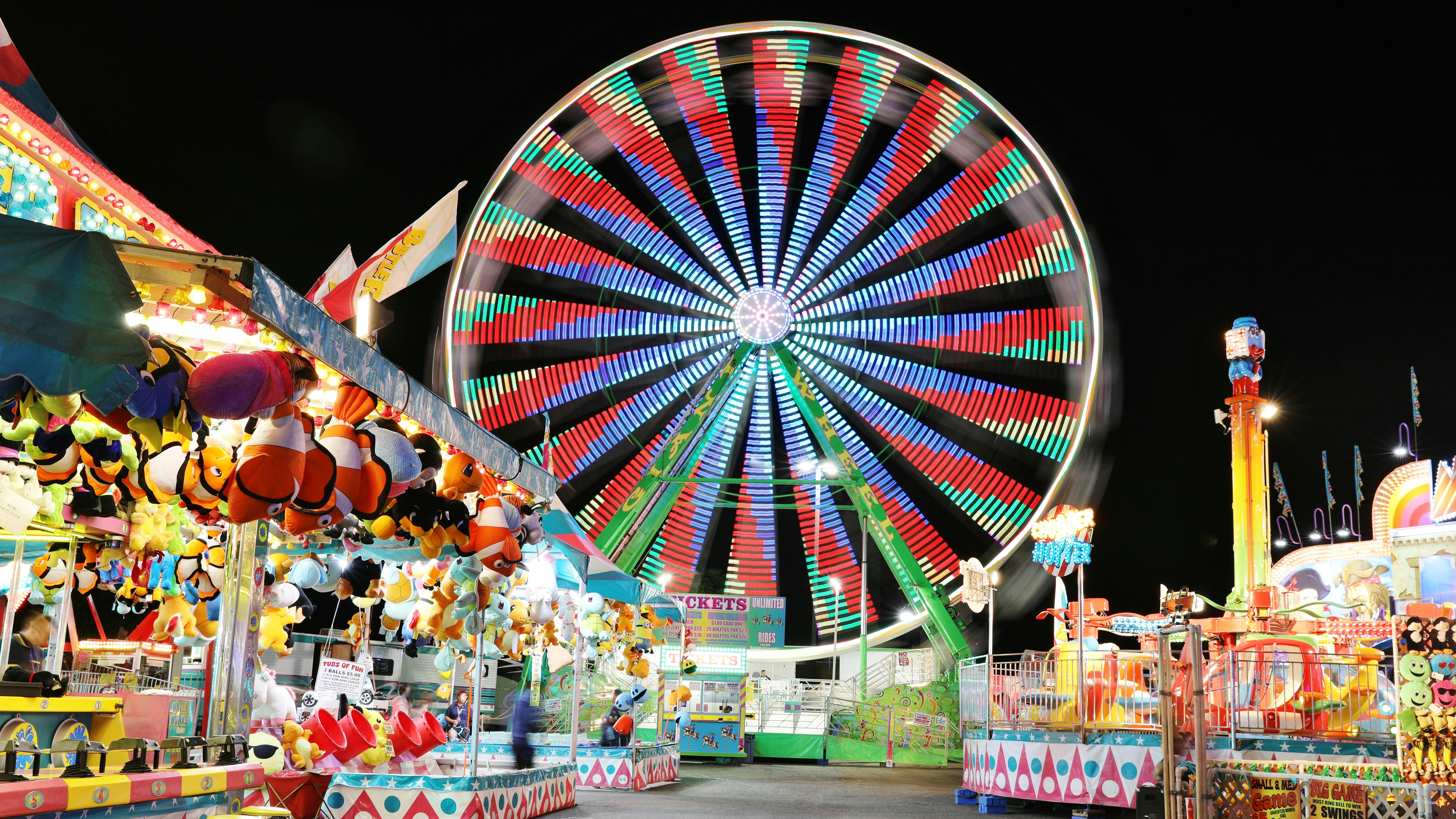 carnival at night