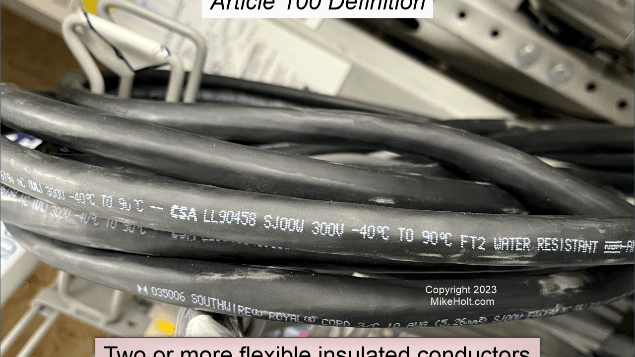 Flexible Cords and Fixture Wires