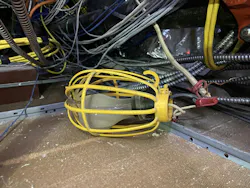 Not-so-temporary lighting Not-so-temporary lighting