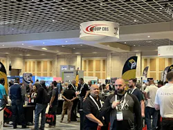 Nearly 100 exhibitors showed their latest and greatest new products at the Trade Show on Wednesday afternoon. Nearly 100 exhibitors showed their latest and greatest new products at the Trade Show on Wednesday afternoon.