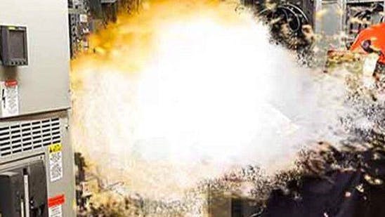 Arc Flash Explosion