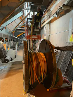 Innovative reel systems reduce the amount of other tools and equipment needed to pull wire into conduit, and many of them drastically reduce the amount of work and strain on handling the reels while getting them into position. Innovative reel systems reduce the amount of other tools and equipment needed to pull wire into conduit, and many of them drastically reduce the amount of work and strain on handling the reels while getting them into position.