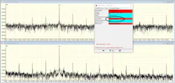 Fig. 8. Loose connections on a lighting transformer were identified in part by noting the presence of even harmonics. Fig. 8. Loose connections on a lighting transformer were identified in part by noting the presence of even harmonics.