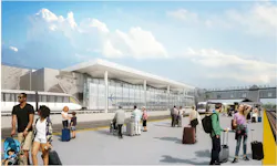 Photo 2. The $3-billion renovation of Newark Airport’s AirTrain was one of the largest construction projects to hit the construction pipeline in September 2025. Photo 2. The $3-billion renovation of Newark Airport’s AirTrain was one of the largest construction projects to hit the construction pipeline in September 2025.