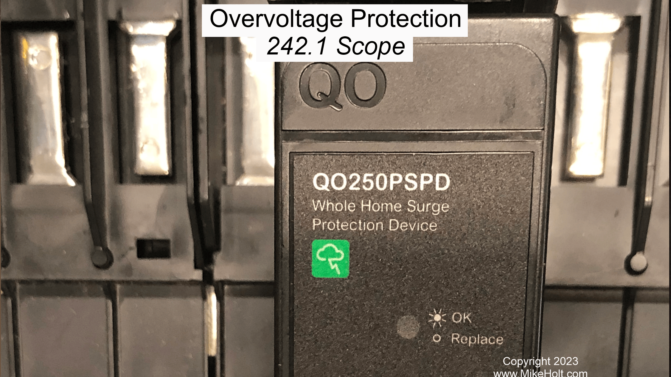 nec requirements for overvolatge protection
